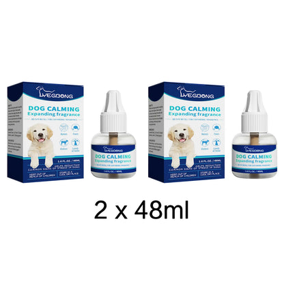 Pet Calming Plug-In Diffuser – Pheromone Aromatherapy for Dogs