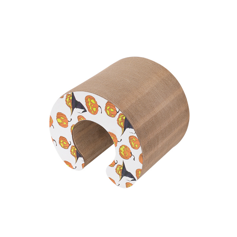 Foldable Magic Organ Cat Scratch Board – Interactive Corrugated Cardboard Toy