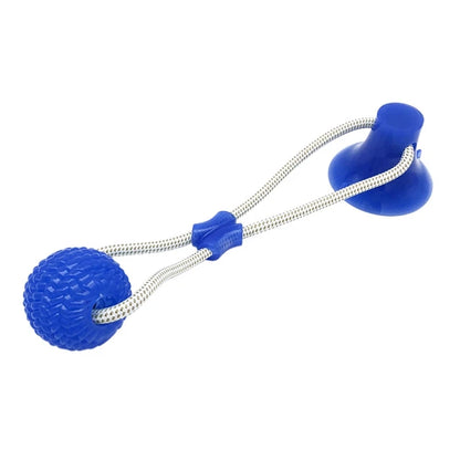 Suction Cup Tug Toy for Dogs – Bite-Resistant Interactive Ball