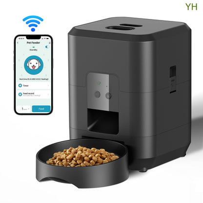 Smart WiFi Automatic Pet Feeder – App-Controlled Timer & Portion Dispenser
