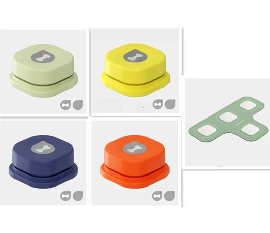Talking Pet Communication Buttons – Recordable Training Button Set