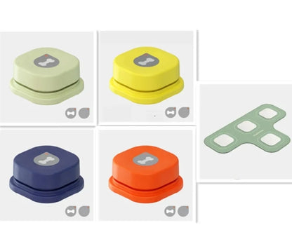 Talking Pet Communication Buttons – Recordable Training Button Set