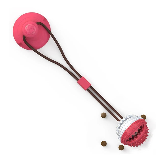 Suction Cup Tug Toy for Dogs – Bite-Resistant Interactive Ball