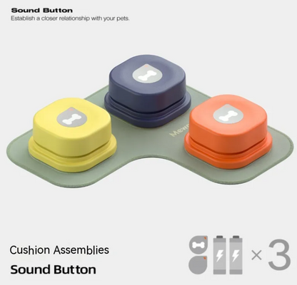 Talking Pet Communication Buttons – Recordable Training Button Set