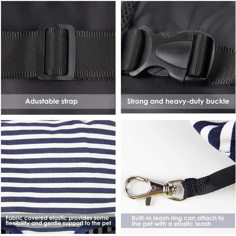 Breathable Pet Travel Carrier Backpack – Airline-Friendly Cat & Dog Bag