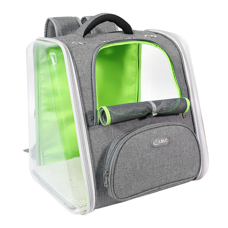 Large Space Capsule Transparent Pet Carrier Backpack – Cats & Small Dogs
