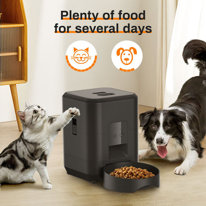 Smart WiFi Automatic Pet Feeder – App-Controlled Timer & Portion Dispenser