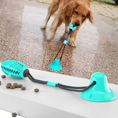 Suction Cup Tug Toy for Dogs – Bite-Resistant Interactive Ball