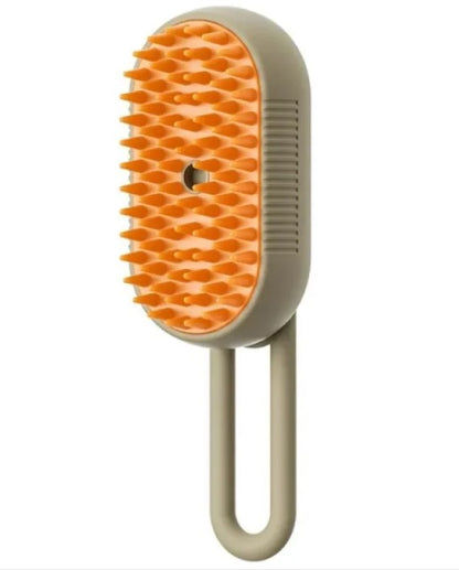 Cat & Pet Steam Brush – Ionic Coat Smoothing & Deodorising Grooming Tool