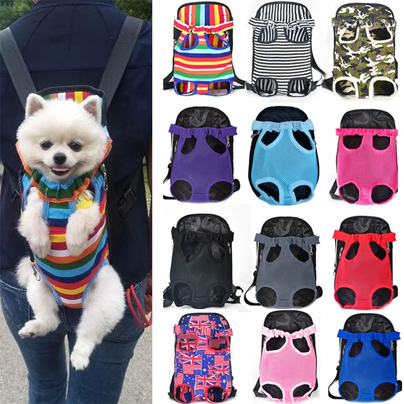 Breathable Pet Travel Carrier Backpack – Airline-Friendly Cat & Dog Bag