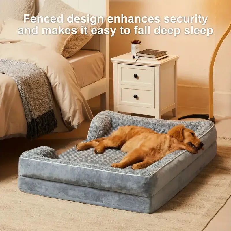 Waterproof Removable & Washable Premium Dog Bed – 4 Sizes