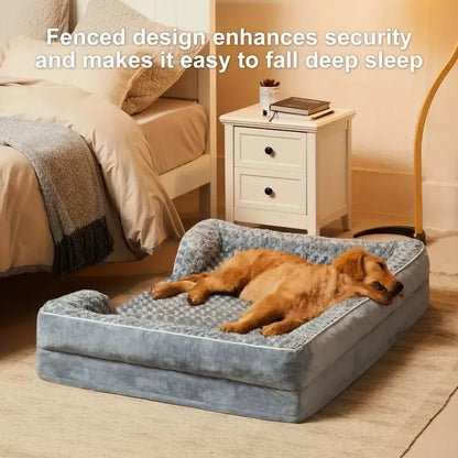 Waterproof Removable & Washable Premium Dog Bed – 4 Sizes
