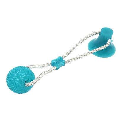 Suction Cup Tug Toy for Dogs – Bite-Resistant Interactive Ball
