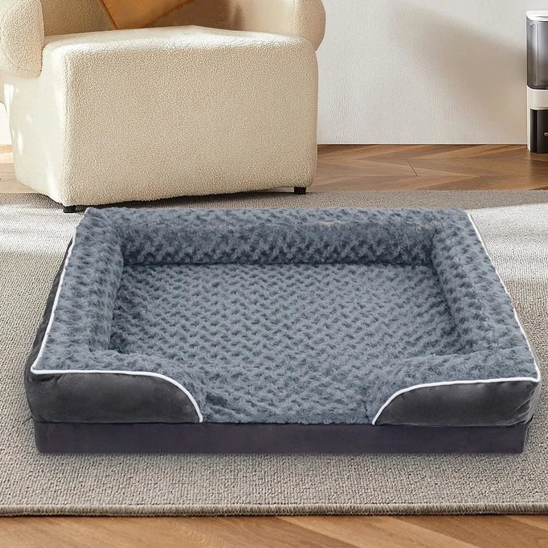 Waterproof Removable & Washable Premium Dog Bed – 4 Sizes
