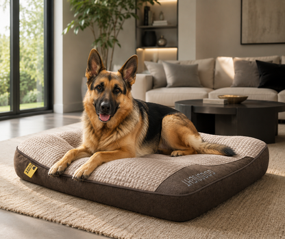 Orthopedic Memory Foam Dog Bed – Large & Extra Large Breeds