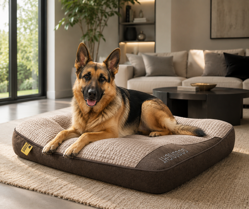 Orthopedic Memory Foam Dog Bed – Large & Extra Large Breeds