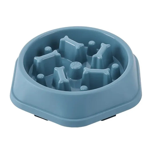 Dog Slow Feeder Bowl – Anti-Bloat Enrichment Feeding Dish
