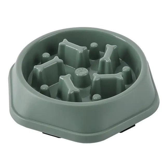 Dog Slow Feeder Bowl – Anti-Bloat Enrichment Feeding Dish