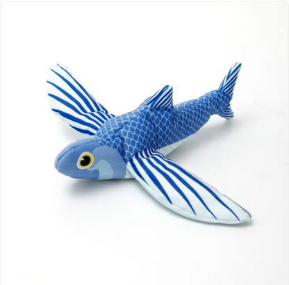 Motion-Activated Plush Pet Toy – Jumping Fish & Flapping Bird for Cats & Dogs
