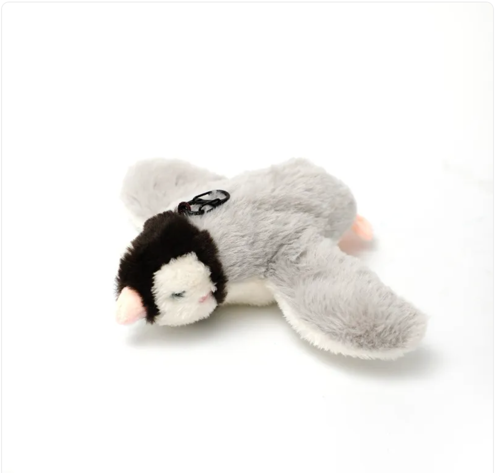 Motion-Activated Plush Pet Toy – Jumping Fish & Flapping Bird for Cats & Dogs