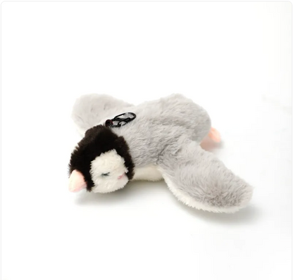Motion-Activated Plush Pet Toy – Jumping Fish & Flapping Bird for Cats & Dogs