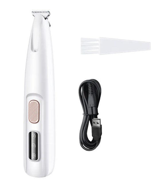 Electric Dog Paw Trimmer with LED Light – Precision Grooming Tool