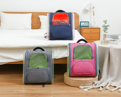 Large Space Capsule Transparent Pet Carrier Backpack – Cats & Small Dogs