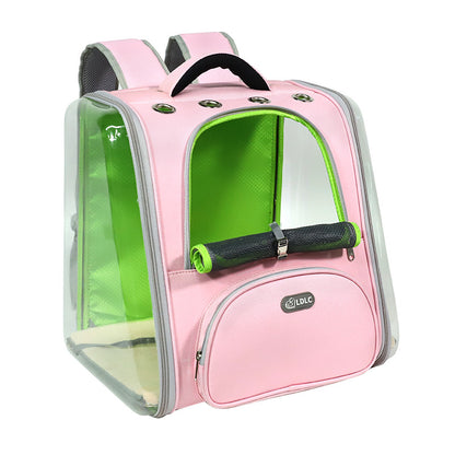 Large Space Capsule Transparent Pet Carrier Backpack – Cats & Small Dogs