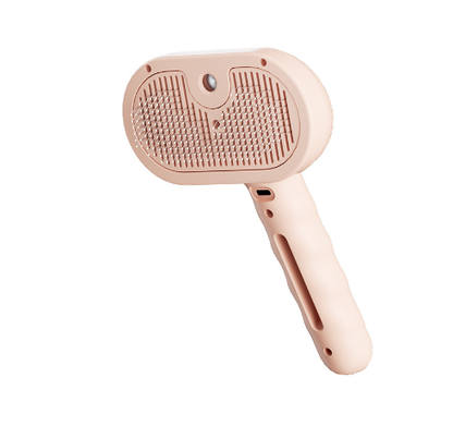 Rechargeable Pet Steam Grooming Brush – Detangling & Deodorising for Cats & Dogs