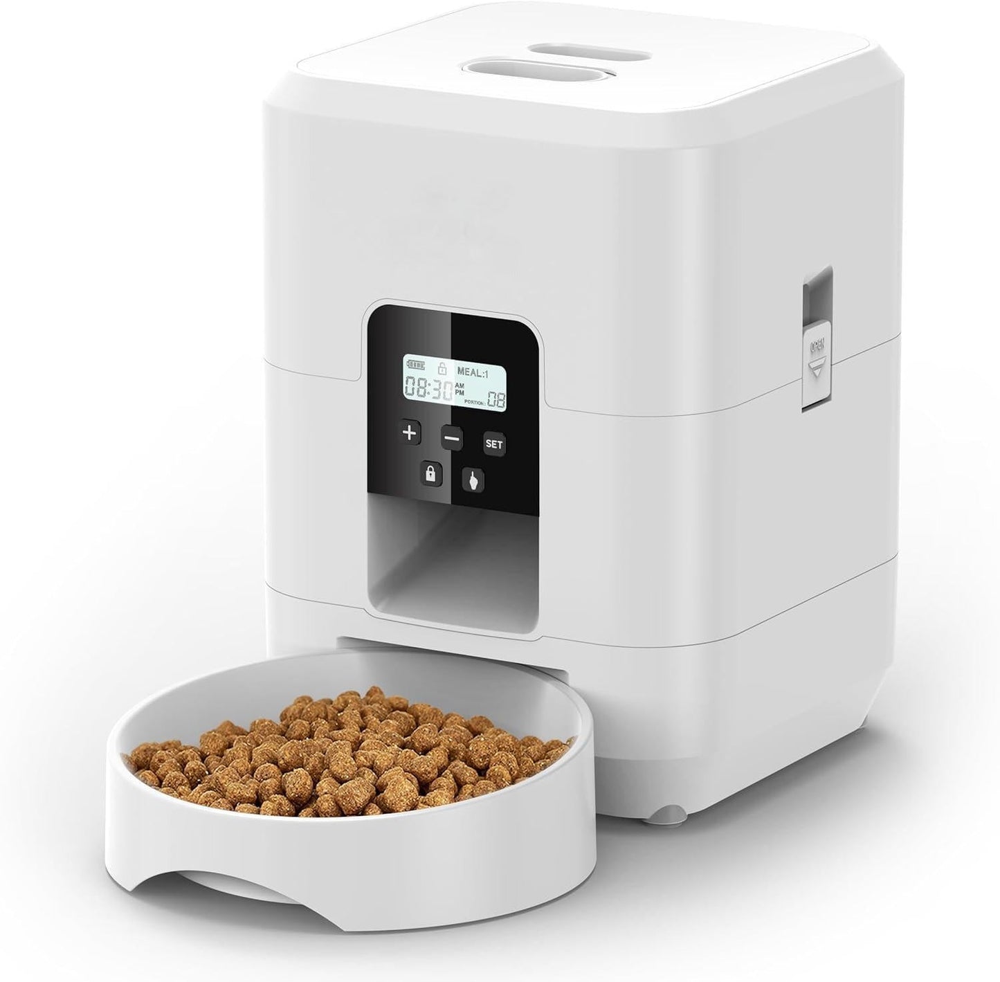 Smart WiFi Automatic Pet Feeder – App-Controlled Timer & Portion Dispenser