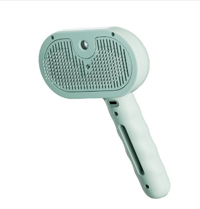 Rechargeable Pet Steam Grooming Brush – Detangling & Deodorising for Cats & Dogs