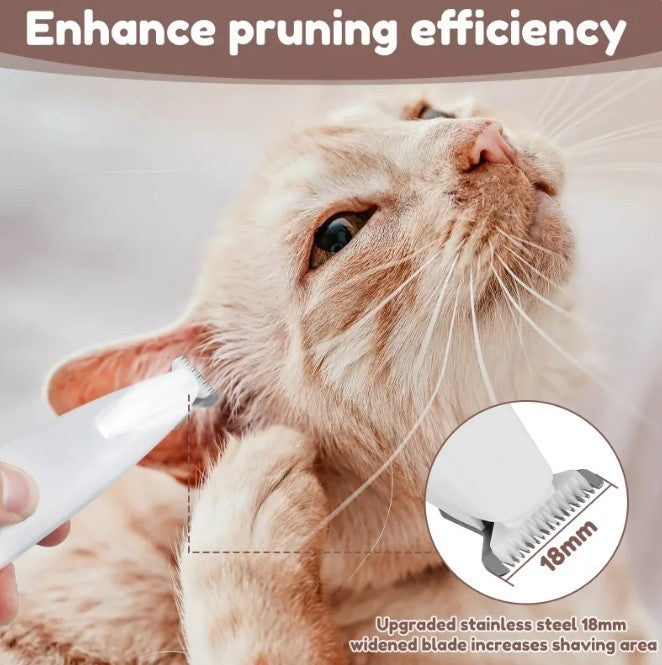 Electric Dog Paw Trimmer with LED Light – Precision Grooming Tool