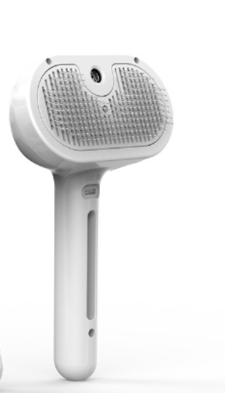 Rechargeable Pet Steam Grooming Brush – Detangling & Deodorising for Cats & Dogs