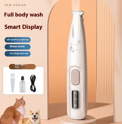 Electric Dog Paw Trimmer with LED Light – Precision Grooming Tool