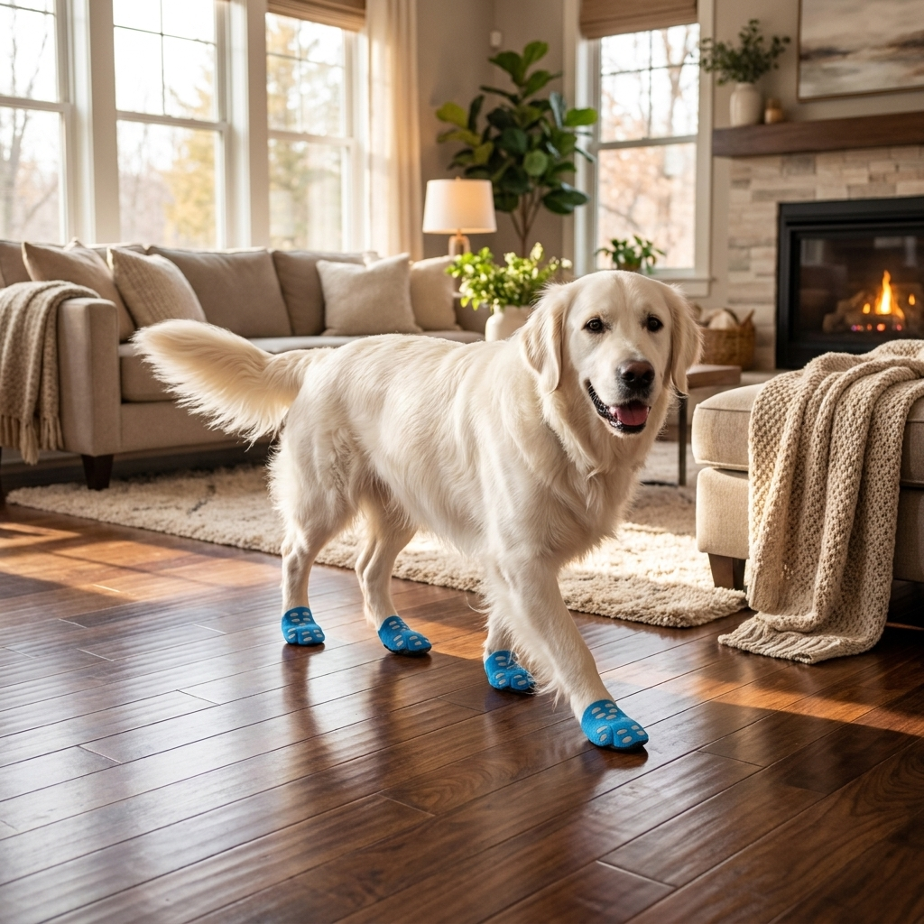 Dog Anti-Slip Pads lifestyle