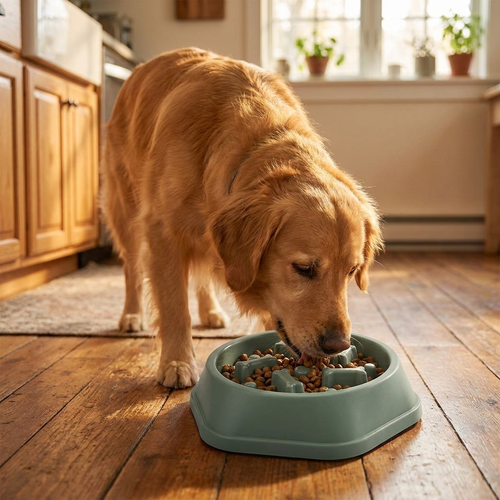 Slow Feeder Pet Bowl lifestyle