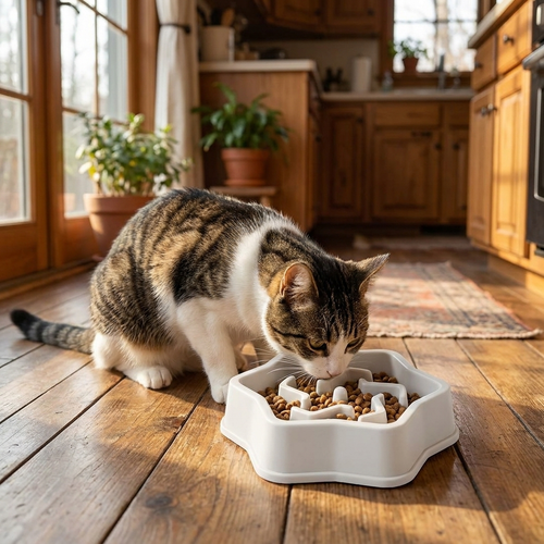 Pet Cat Dog Slow Food Bowl lifestyle