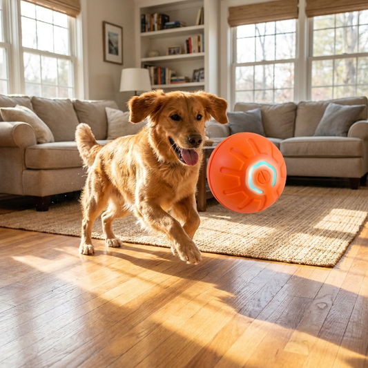Interactive Smart Dog Toy Ball lifestyle